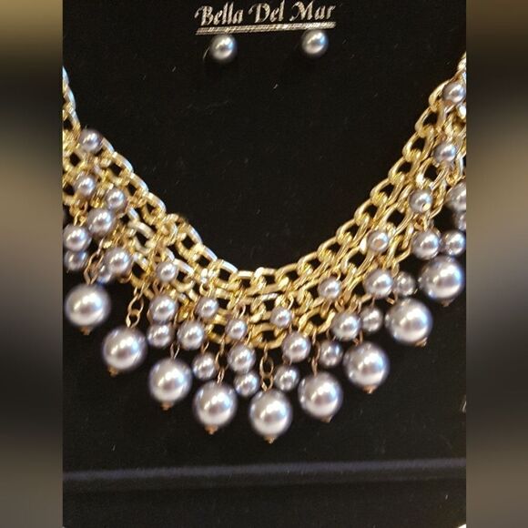 Bella Del Mar BNIB ~ STUNNING  SET Necklace Bracelet and Earrings - Picture 6 of 16